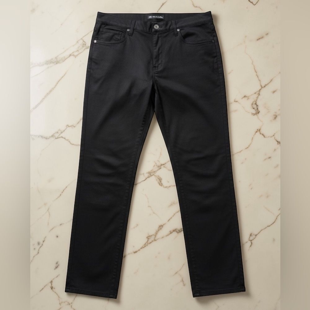 Travis Matthew Men’s Black Performance Straight Leg Lightweight Casua Golf Pants